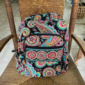 Vera Bradley Campus Backpack in Parisian Paisley